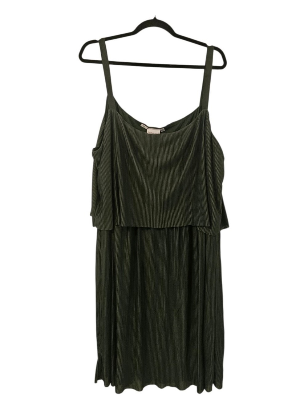 Green Junarose Women's Pamela Sleeveless Below Knee Dress